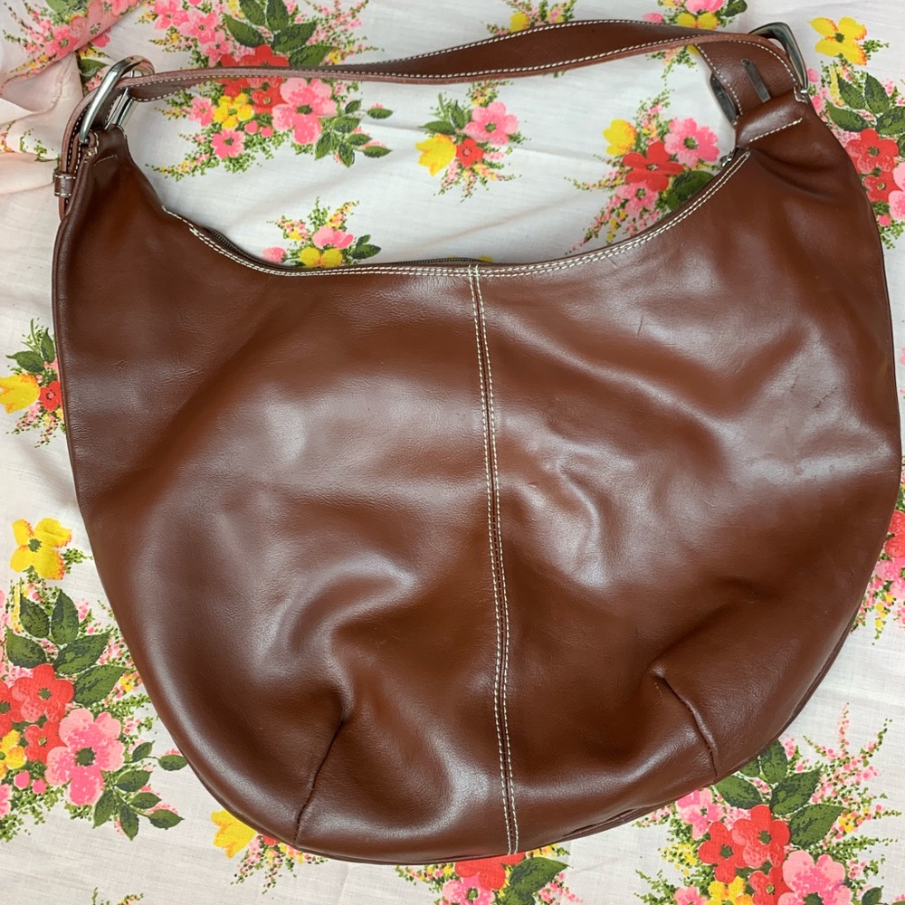 ✨✨Beautiful Brown Leather Hobo by Pulicati 🇮🇹 ✨✨